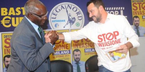 Con Matteo Salvini a Milano per la nascita del Dipartimento Sicurezza e Immigrazione - 2014