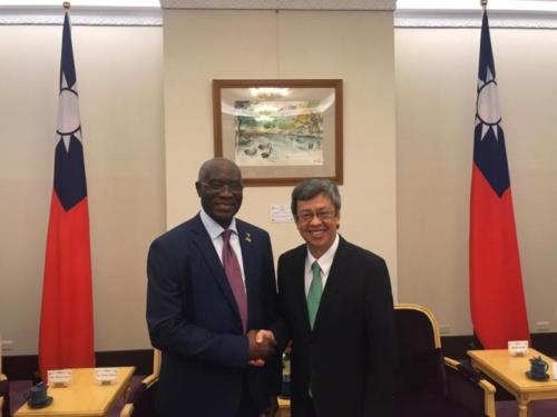 Incontro con il Vicepresidente del Taiwan